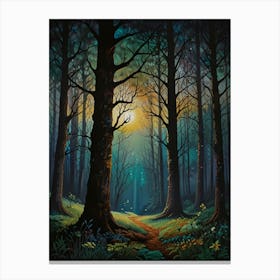 Forest Path 3 Canvas Print