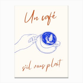 Coffee Please Canvas Print