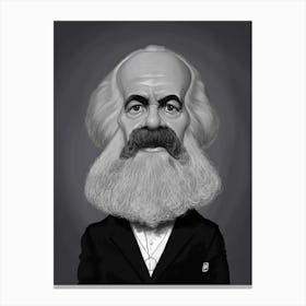 Karl Marx Canvas Print