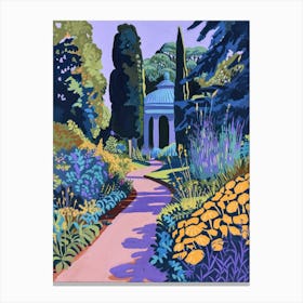 Brockwell Park London Parks Garden 4 Painting Canvas Print