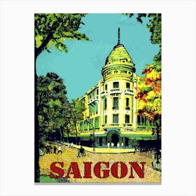 Saigon, Now Ho Chi Minh City, Vietnam Canvas Print