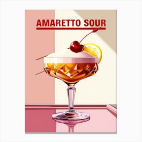 Amaretto Sour 1 Canvas Print