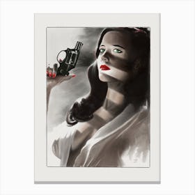 Eva Green, Sin city. A dame to kill for. Canvas Print