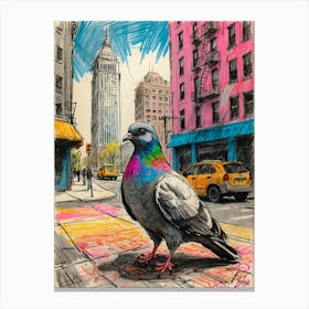 Pigeon Canvas Print