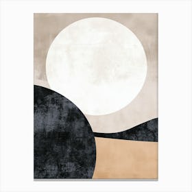 Textures Of Peace Minimalist Style Canvas Print