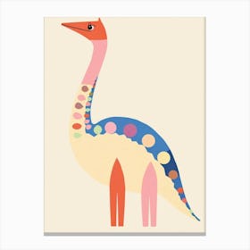 Nursery Dinosaur Art Therizinosaurus Canvas Print