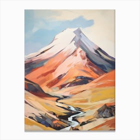 Beinn Mhanach Scotland 2 Mountain Painting Canvas Print