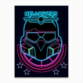 Helldivers 3 Canvas Print