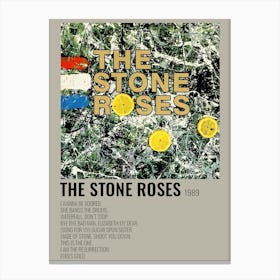 Stone Roses 4 Canvas Print