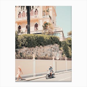 Italy Scooters Canvas Print