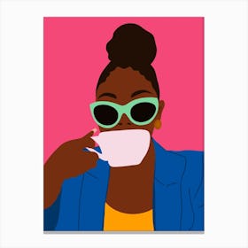 Minding My Business Canvas Print