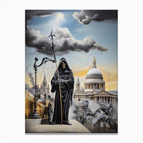 Grim Reaper Canvas Print