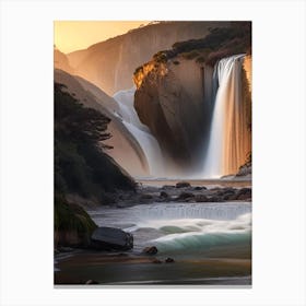 Alamere Falls, United States Realistic Photograph (1) Canvas Print