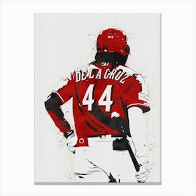 Elly De La Cruz Cincinnati Reds Canvas Print