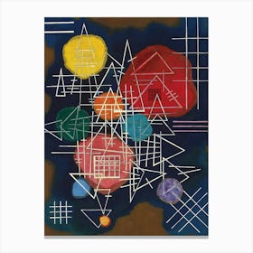 Wassily Kandinsky Abstract By Person 3 Canvas Print