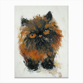 Persian Cat Painting 4 Canvas Print