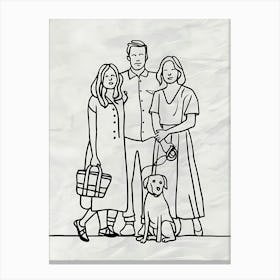 Family Portrait Canvas Print