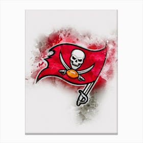 Tampa Bay Buccaneers Painting Canvas Print