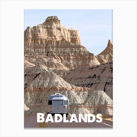 Badlands, National Park, Nature, USA, Wall Print, Canvas Print