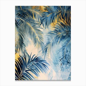 Palm Tree Painting Canvas Print