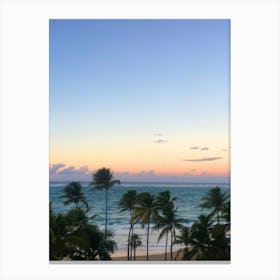 Ocean Views in Puerto Rico - Vertical Canvas Print