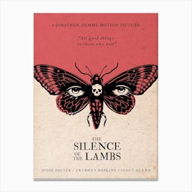 The Silence Of The Lambs Movie Canvas Print