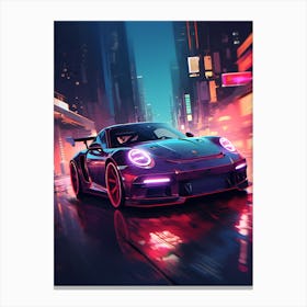 Porsche Gt3 Canvas Print