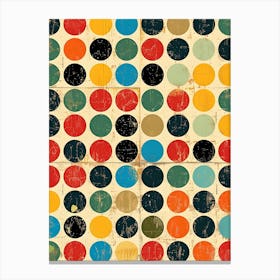 Polka Dots 5 Canvas Print