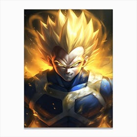 Dragon Ball Z Wallpaper 24 Canvas Print