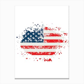 American Flag Canvas Print