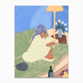Wine on Wednesdays Canvas Print