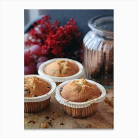 Muffins Canvas Print