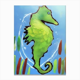 Stewart Seahorse Canvas Print
