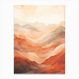 Landscape Painting Canvas Print