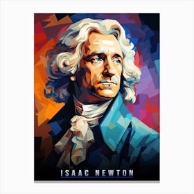 Isaac Newton Canvas Print