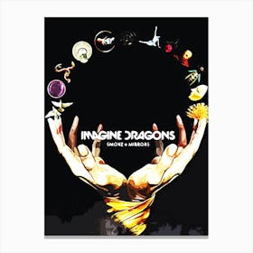 Imagine Dragons Smoke And Mirrors 1 Canvas Print