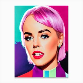 Jena Malone Pop Movies Art Movies Canvas Print