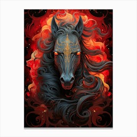 Fire Horse 2 Canvas Print