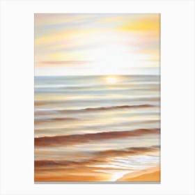 Ocean Beach, San Diego, California Neutral 1 Canvas Print