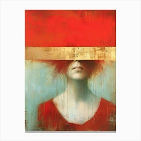 Woman With Red Hair 1 Canvas Print