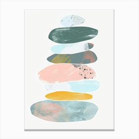 Stacks Of Stones Canvas Print