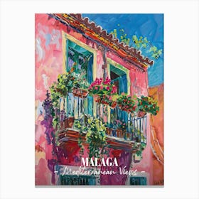 Mediterranean Views Malaga 4 Canvas Print