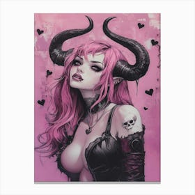 Devil Girl Canvas Print