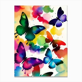 Colorful Butterflies 177 Canvas Print