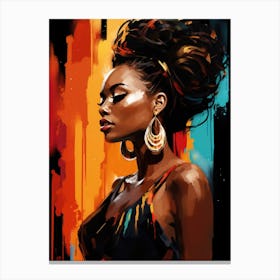 African Woman 63 Canvas Print