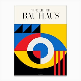 THE ART OF BAUHAUS Canvas Print