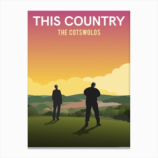 This Country Comedy Show Canvas Print