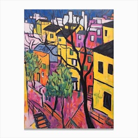 Parma Italy 3 Fauvist Painting Canvas Print