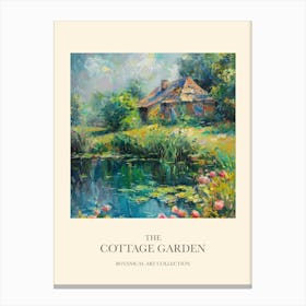 Cottage Garden Poster Fairy Pond 2 Canvas Print