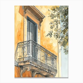 Palermo Europe Travel Architecture 2 Canvas Print